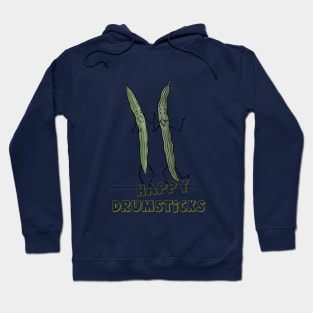 Cute Happy Drumsticks Hoodie